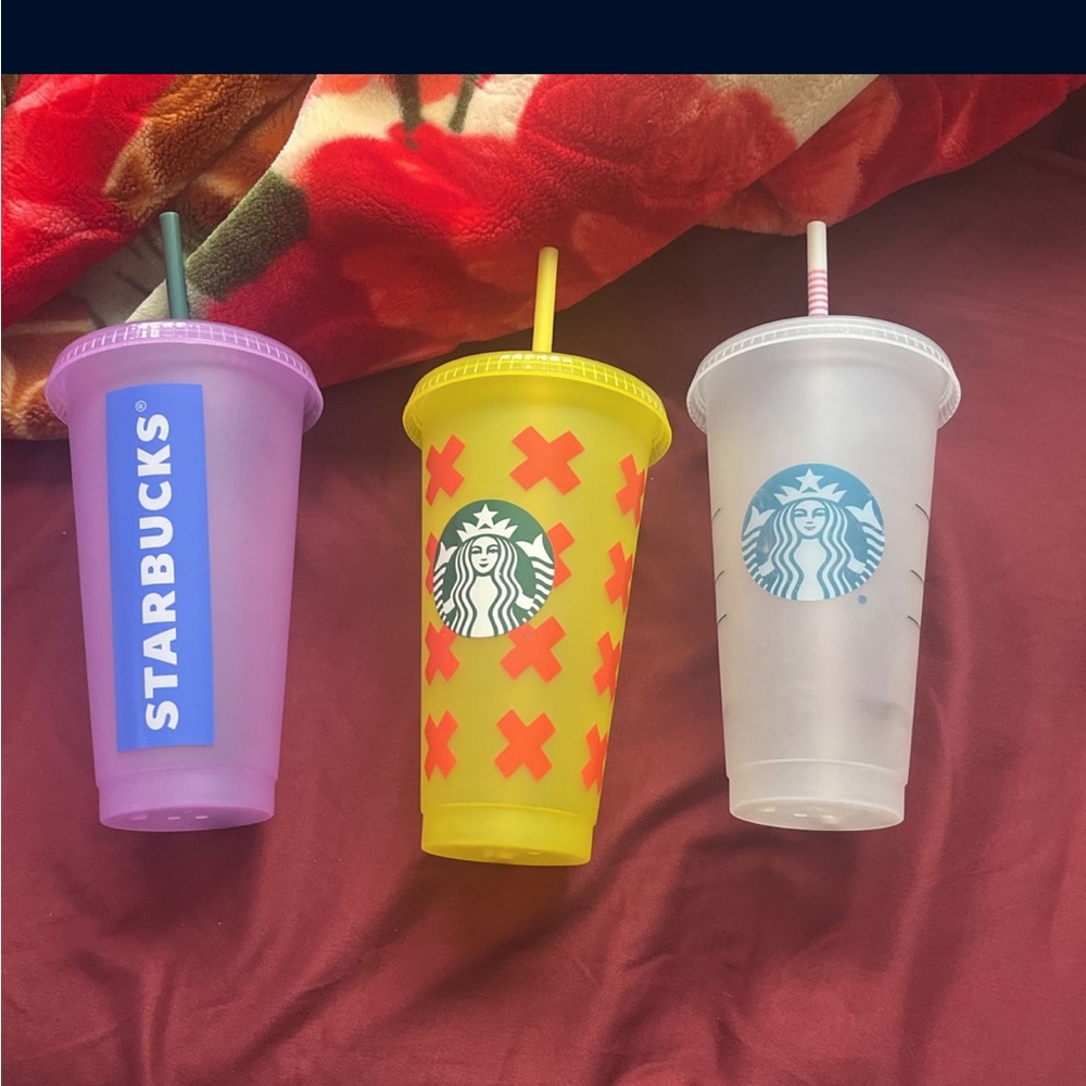 Starbucks cups